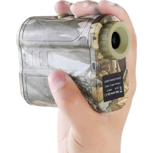 ZIYOUHU Laser Rangefinder 6X Magnification 600M Distance Measurer Speed/Height/Angle Overall Measurement LRF for Golf Hunting