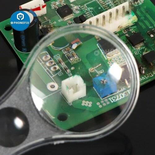 10pcs/lot 25mm Transparent Magnifying Glass Mini Portable Plastic PMMA Acrylic Toys Magnifier Learning Home Office Gift