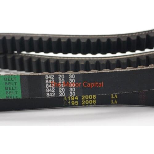 GY6 842 20 30 Driving Belt for 152QMI 157QMJ GY6 125cc 150cc Chinese Scooter Long Case K076-015 DRIVE BELT 1pcs