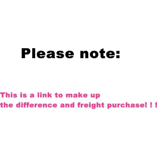 Shipping cost/Make up the difference/Additional pay / resend address /replacement address/Extra fee