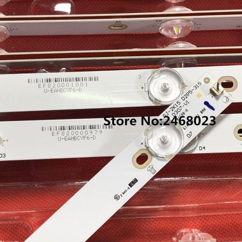 Brand New 7 Lamp 614 mm LED Backlight Strip For Phil ips 32PFK4309/12 32PFK4309-TPV-TPT315B5 Bar Kit TV 3 LED Line Bands HD Lens