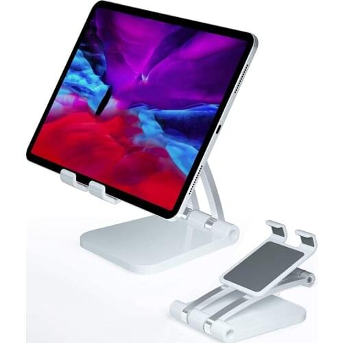 Universal Metal Desktop Mobile Phone Holder Adjustable Table Cell Phone Holder Desk Phone Stand For Ipad Samsung Iphone 9 Xiaomi