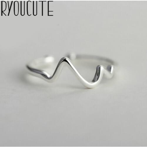 New Trendy Style Silver Color Geometric Ring for Women Adjustable Size Engagement Rings Girls Gifts Party Jewelry Anillos