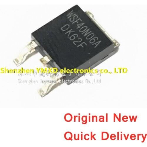 10Pcs/Lot New WSF40N06A Patch TO-252 N Channel 60V 50A MOSFET Field Effect Transistor