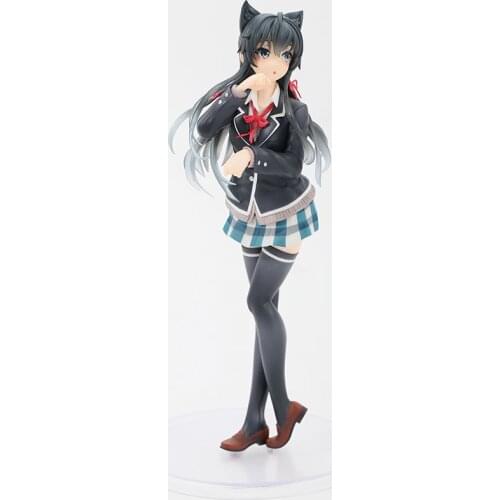 100% Original Taito :My Teen Romantic Comedy Figure Yukinoshita Yukino Cat Ear Figure Anime Girl Figure