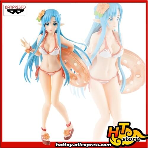100% Original Banpresto EXQ Collection Figure - Tropical Lover Asuna from "Sword Art Online Memory Defrag"