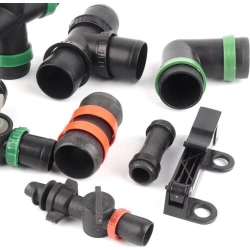 3/4" Φ20mm Thin-Soft Spray Tape Connectors Valve Micro Irrigation Water Tape Connector Joints Irrigation Hose Fittings