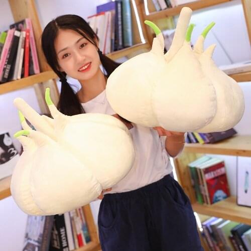 40cm Cute Garlic Pillow Plush Toys Stuffed Soft Creative Lovely Pillows Dolls For Kids Girls Birthday Gifts