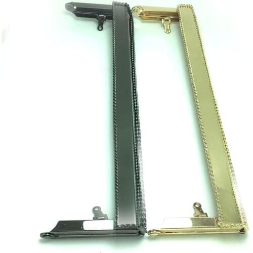 9 Inch Metal Purse Frame Kiss Clasp Women Handle Clutch Bag Accessories Hardware