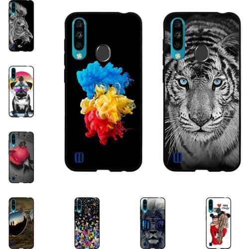 Case For ZTE Blade A7 2020 Silicon Phone Cover for ZTE Blade A7 A 7 2020 Case Soft TPU Bumper Shell Flower Mom baby Dog Animal
