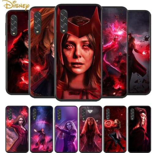 Scarlet Witch for Samsung Galaxy A90 A80 A70 A60 A50 A40 A20 A2Core A10 M31 M21 M60 M40 M30 Black Phone Case
