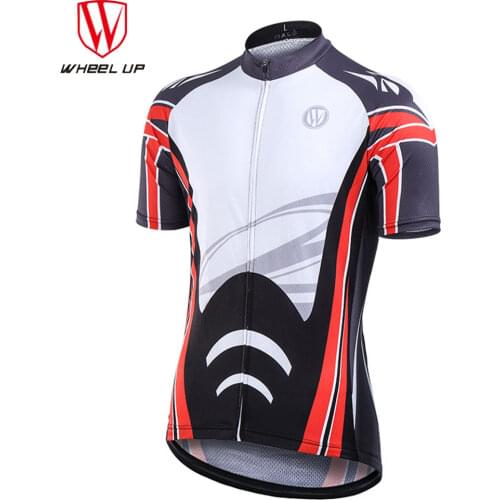 Breathable Anti-Wrinkle Cycling Jersey Short Sleeve Road Bike Shirt Mountain Bike Cycling Clothing Bicycle Equipment X251D