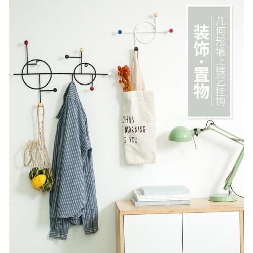 Clothes Hooks, Hanging Key Holders, Wall Hangers, Perforated Hangers, Wall Decorations