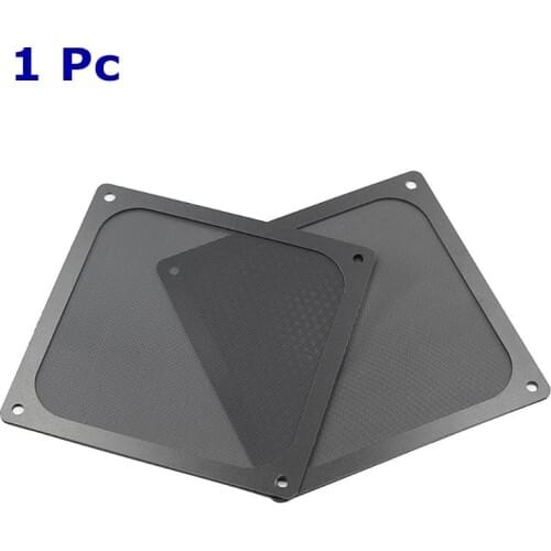 Magnetic Dust Filter Dustproof Mesh Fan Cover Net Grill Guard with Hole for PC Computer Case Cooling Fan Accessories