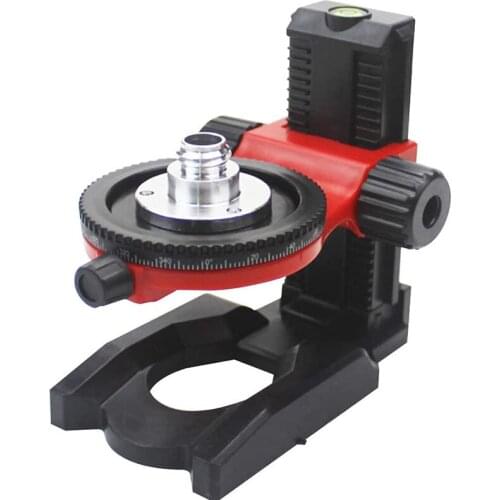 Multifunctional L-Shape Magnetic Bracket Laser Level Adapter, Universal Adjustable Wall Level Bracket 360 Degree Rotatio