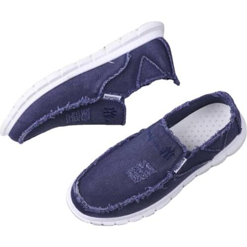 Mens Casual Shoes Canvas Breathable Loafers Men 2021 New Male Comfortable Outdoor Walking Shoes Classic Loafers Men Sneakers