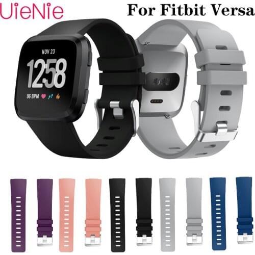 Replacement Strap For Fitbit Versa/Versa2 Soft Silicone Strap Wristband For Fitbit Versa Lite Waterproof Wrist Band Accessories