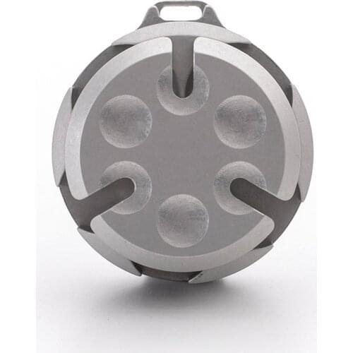 COIN CAPSULE Portable Metal Coin Holder with Stainless Steel Clip For dollar coins
