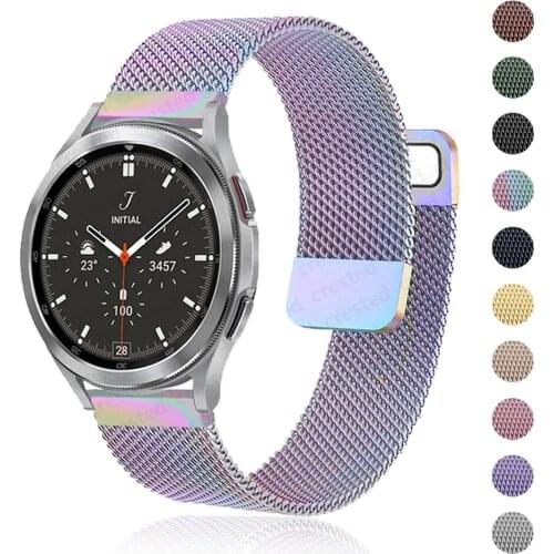 20mm Strap For Samsung Galaxy wacth 4/4 Classic Active 2 Gear S3 Frontier amazfit GTR GTS bracelet correa Huawei GT/2E/Pro band