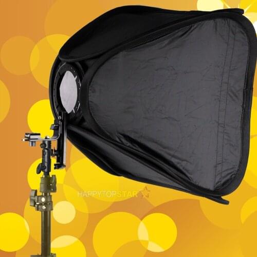 Flexibale Foldable Studio Softbox 40cmx40cm Speedlite Speedlight Soft box Easy Fold Flash for Photography Canon Nikon Pentax