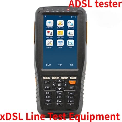 TM-600 ADSL2+ Tester ADSL ADSL2+ For xDSL VDSL2 ADSL Tester DMM For xDSL ,Telephone Function,Check dangerous voltage