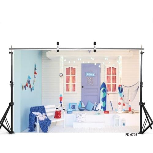 Photographic Backgrounds Beach Style Room Photozone Vinyl Photophone Backdrops for Children Baby Shower Photocall Photo Studio