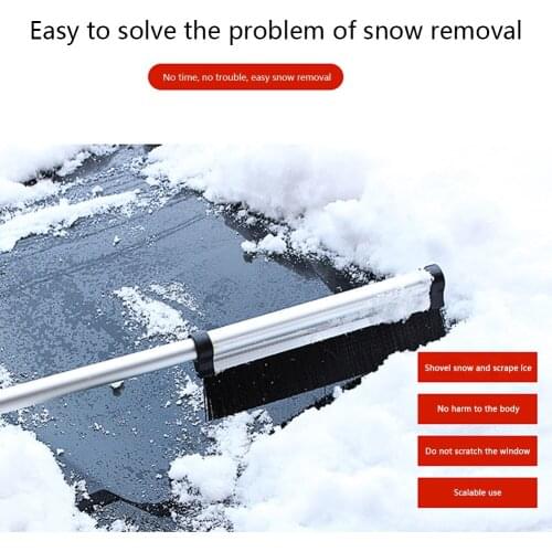 3 in 1 Extendable Snows Removal Toughness Electric Portable Winter Car Vehicle Snowing Windshield Portable Cleaner