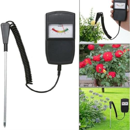 Soil PH Detector Pointer Type Tester Sensor Probe Acidity Test Tool for Farmer