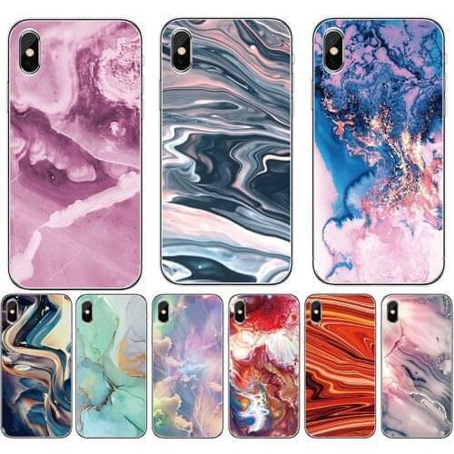 Case For Google Pixel 2XL 3XL 4A 4 5 XL 3A XL 2 3lite Back Cover Marble paint pattern Soft TPU Silicone Phone Case