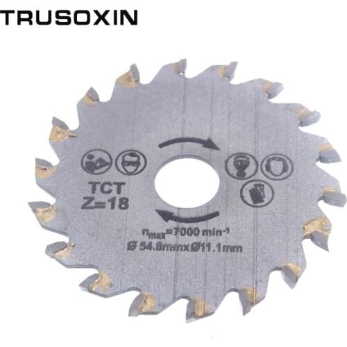 For wood metal granite marble tile brick disc for protable cutting tools electrical chain TCT alloy steel 18Tooth circular saw
