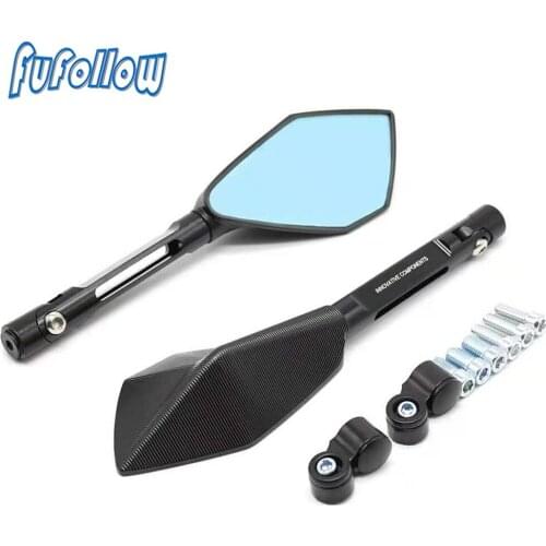 For Honda NX650 NX 650 J-X Dominator 1993 1994 1995 1996 1997 1998 1999 Motorcycle CNC 8MM 10MM Mirror Rear View Side Mirrors