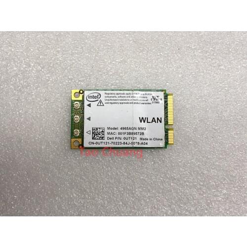 FOR Intel Wireless WiFi Link 4965AGN a/b/g/n 300Mbps Dual Band MIMO Mini PCI-E Card