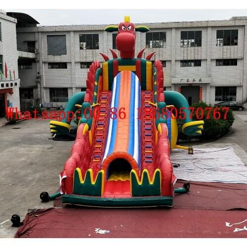 China Guangzhou) Factory direct inflatable slide / castle / trampoline / pool slide YLY-W55