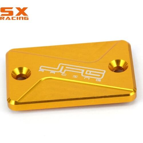 Motorcycle Front Brake Reservoir Cap Cover For SUZUKI RMX250S 89-98 DR250R 95-06 SB250 DRZ400S DRZ400SM LTR450 LTZ400 LTZ250