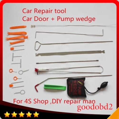 20p/set Car HOOKS Auto Car Door Radio Panel Interior Door Clip Panel Pry Tool Trim Removal Opening Tool DIY Repair man for V W