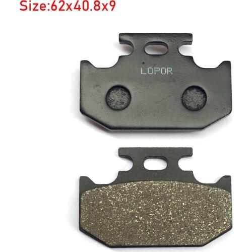 Motorcycle Rear Brake Pads For Kawasaki KLX110 KX125 KDX200 KLX250 KX250 KLX650 LX110 LX250 LX650 Suzuki RM125 TS125R TS200R