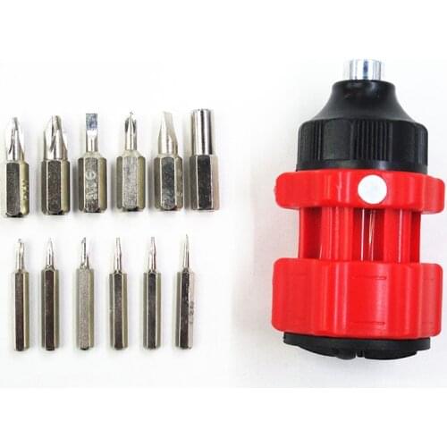 Multifunctional manual mini screwdriver set Outdoor portable combination tool Bicycle repair hand tools
