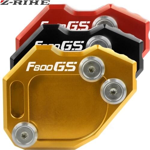 Motorcycle Kickstand Foot Side Stand Extension Pad Support Plate For BMW F800GS F800 GS 2009 2010 2011 2012 2013 2014 2015