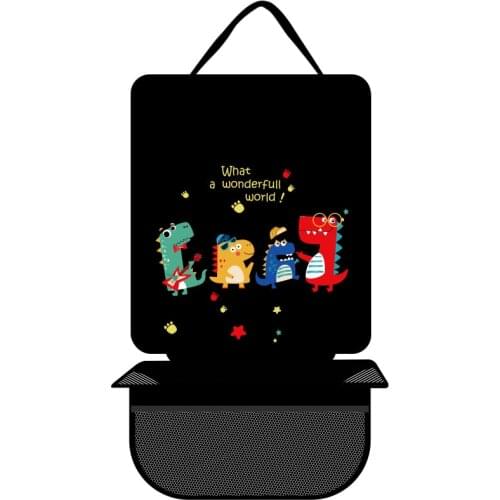 Kid Seat cushion Upgraded non-slip Autos Car Seat protector Pad Children Baby Cartoon Breathable Seat Cushion Dispensing back