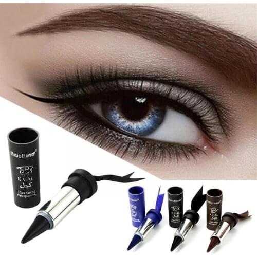 Lipstick Style Tie Ribbon Eyeliner Thick Black Waterproof Non-smudge To Draw Easy Carry And Easy Carry To Easy To C9V9