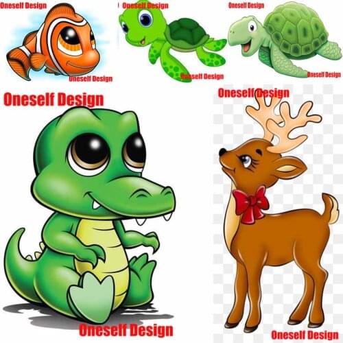 Popular 5d diamond embroidery full set animal 5d diamond painting full animal tortoise rhinestone pictures Christmas kid gift