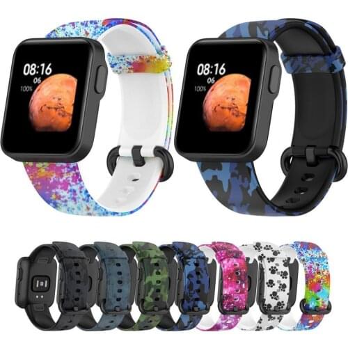 Replacement Water-resisitant Sweat-proof Adjustable Watch Strap for Xiaomi Mi Watch Lite Wearable Devices Smart Accessories