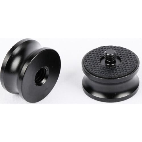 Camera screw 3/8"-16 female to 1/4"-20 male Adapter for tripod camera monopod *2