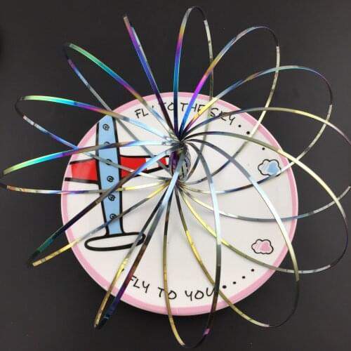 Magic Flow Ring bracelet 3D toys shaking sound creative decompression fantasy ring magic magic props toy gift dropshipping