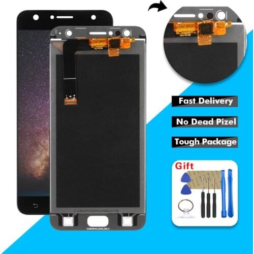 AAA 5.5" LCD For ASUS Zenfone 4 Selfie ZD553KL X00LD LCD Display Touch Screen Digitizer Glass Assembly + Frame