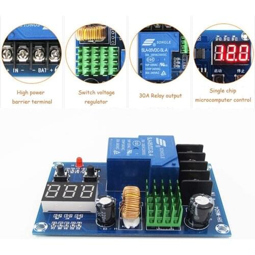 1PC 12V Charger Control Module Battery Automatic Charging Power Supply Protection Board