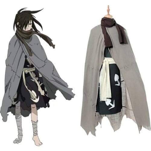 Anime Dororo Cosplay Costumes Dororo to Hyakkimaru Cosplay Costume Halloween Party Kimono Cosplay Costume