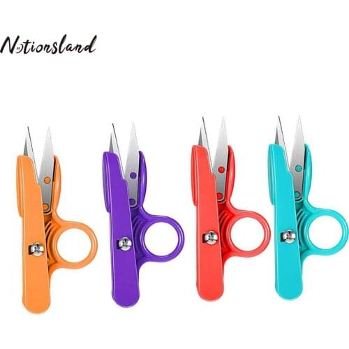 Colorful Yarn Scissors Snips Tailor Thread Cutter for Needlework Craft Cross Stitch Embroidery Scissors DIY Sewing Supplies