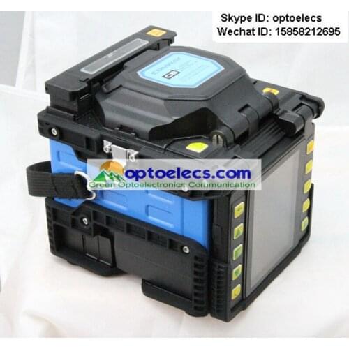 DHL Free Shipping Comway C8 optical fiber fusion splicer for FTTX optical fiber project