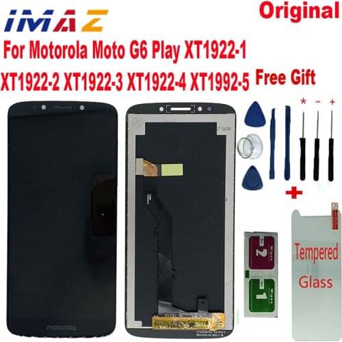 IMAZ For Motorola Moto G6 Play LCD Display Touch Screen Digitizer Assembly For XT1922-1 XT1922-2 XT1922-3 XT1922-4 XT1992-5 LCD